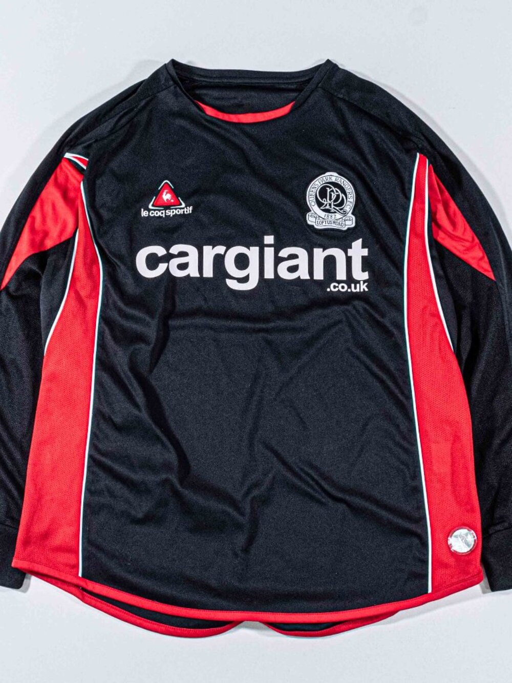 Queens Park Rangers Le Coq Sportif Long Sleeve Jersey Small 2006 2007 Away VTG
